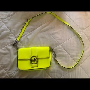 Neon Yellow Michael Kors Purse